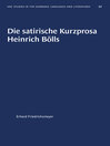 Die satirische Kurzprosa Heinrich Bölls